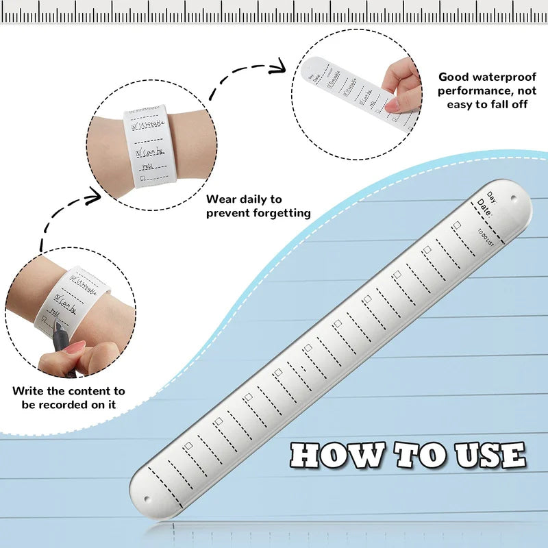 BowLift | Reusable Silicone Memo Bracelet