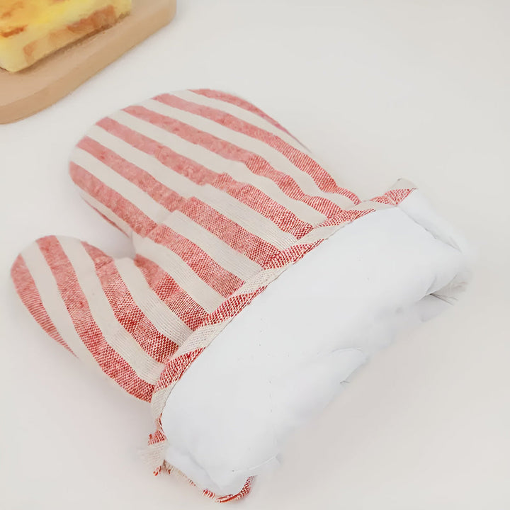 BowLift | Premium Striped Heat-Resistant Oven Mitt