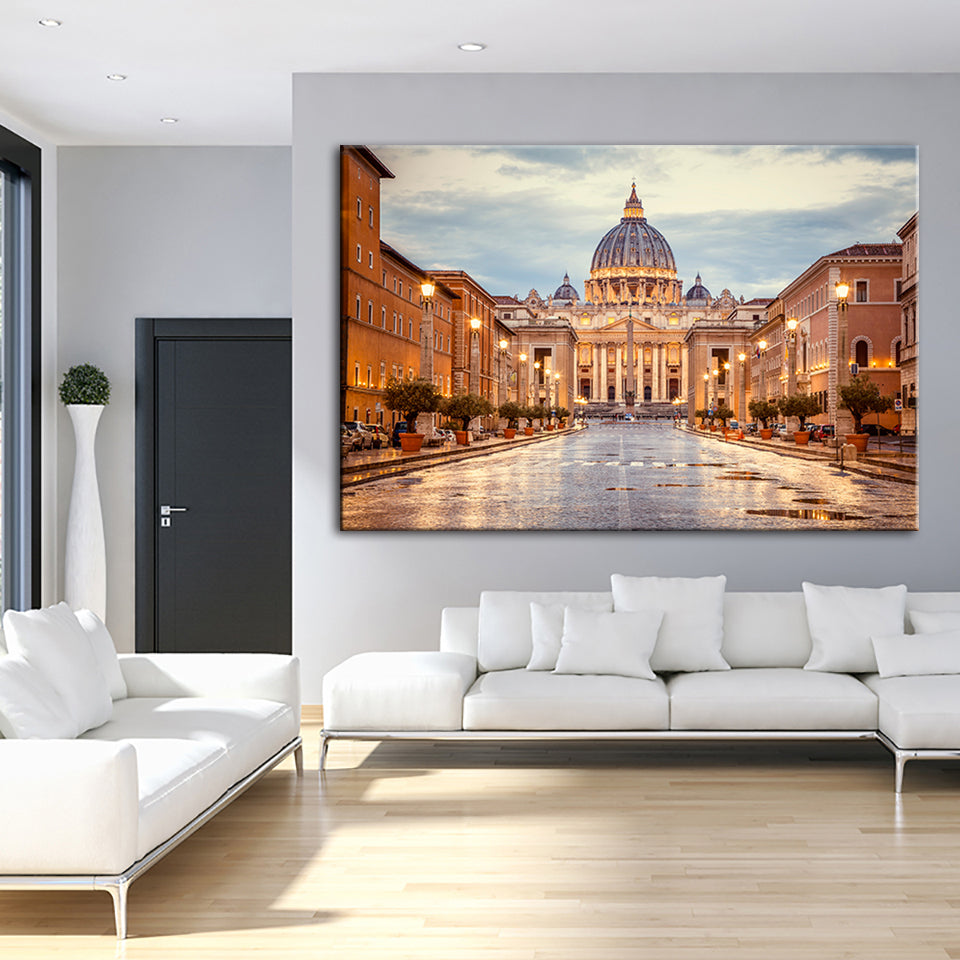 Fresh Palace - Canvas Wall Art Painting | Bowlift