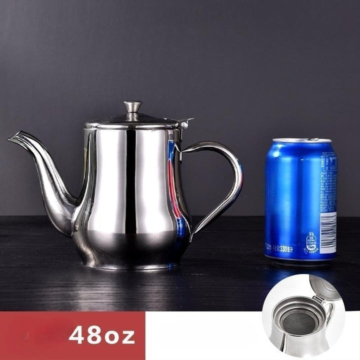 BowLift | Oil filter jug in stainless steel