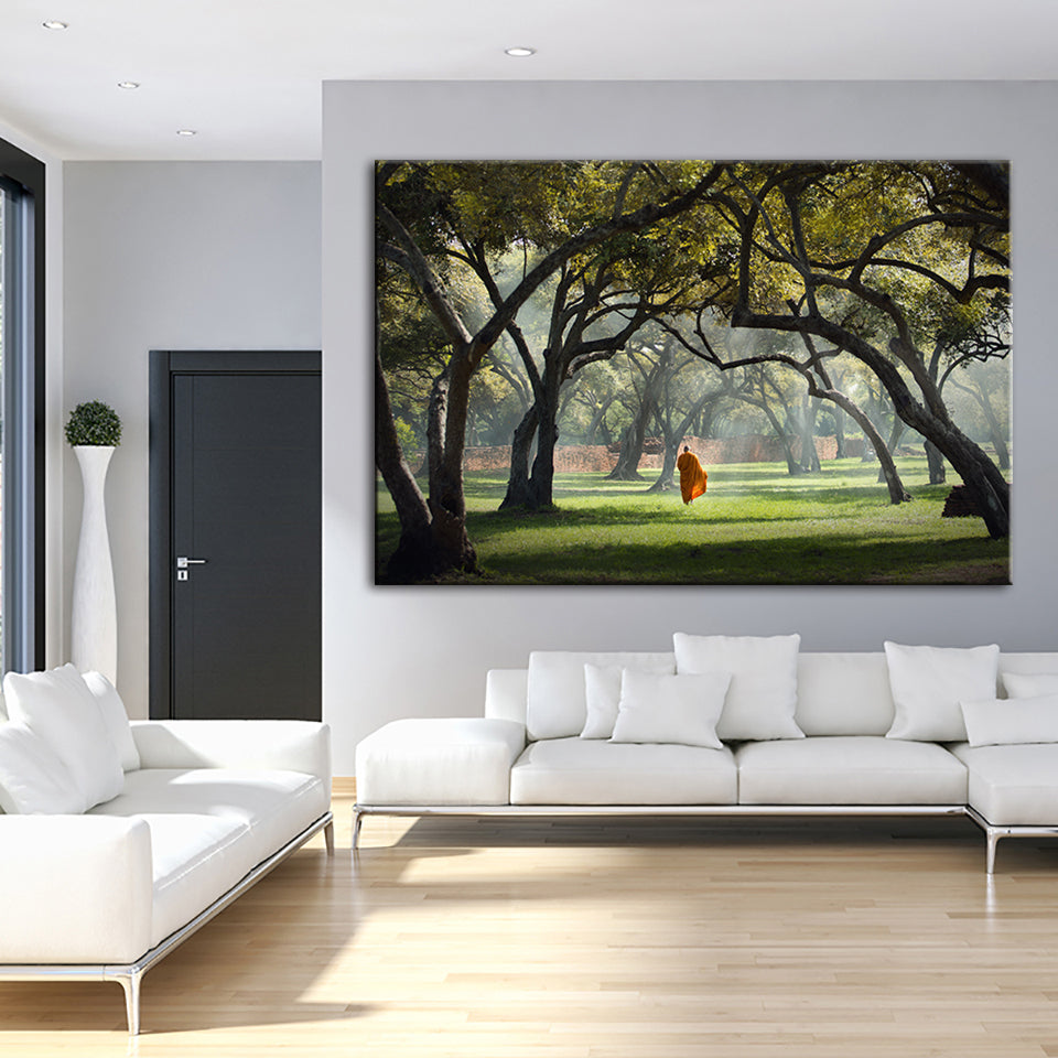Walk The Earth - Canvas Wall Art Painting | Bowlift