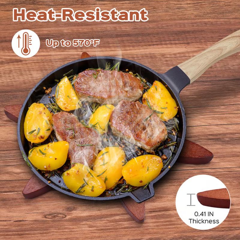 BowLift | High quality heat resistant natural wood placemats and coasters