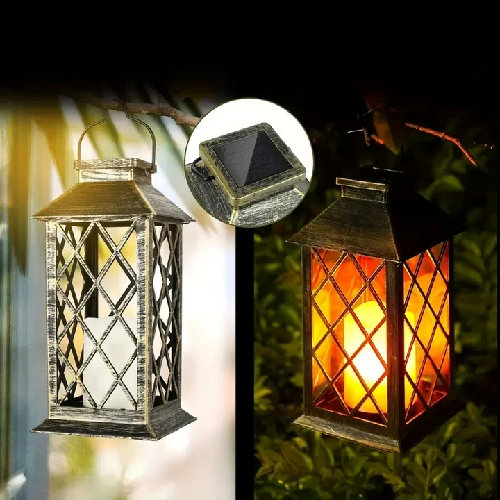 Noctis Garden Lantern - Magical Solar Energy Garden Lighting | Bowlift