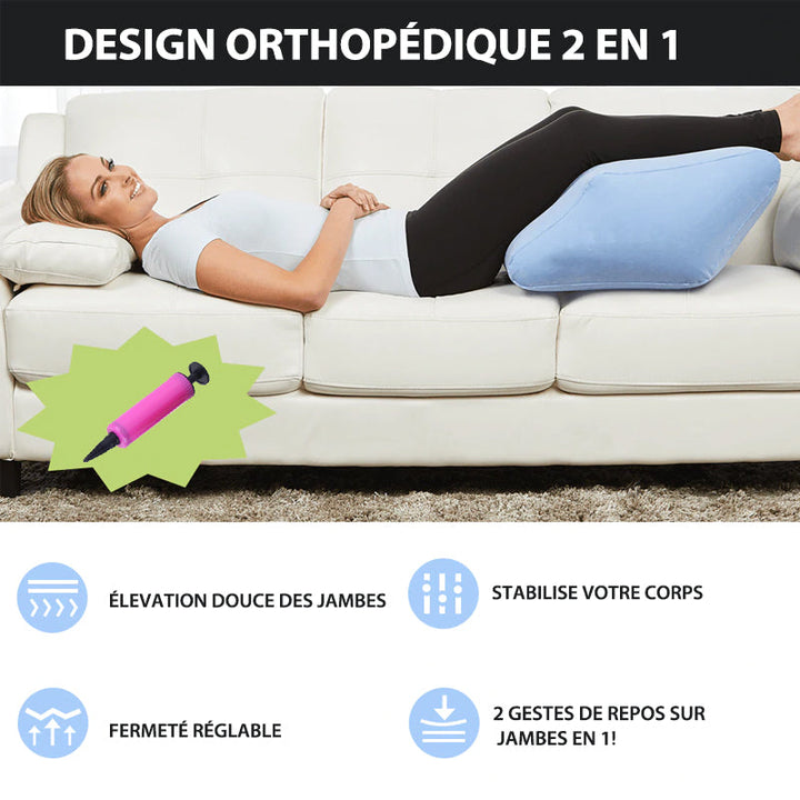 Portable inflatable leg cushion | Bowlift