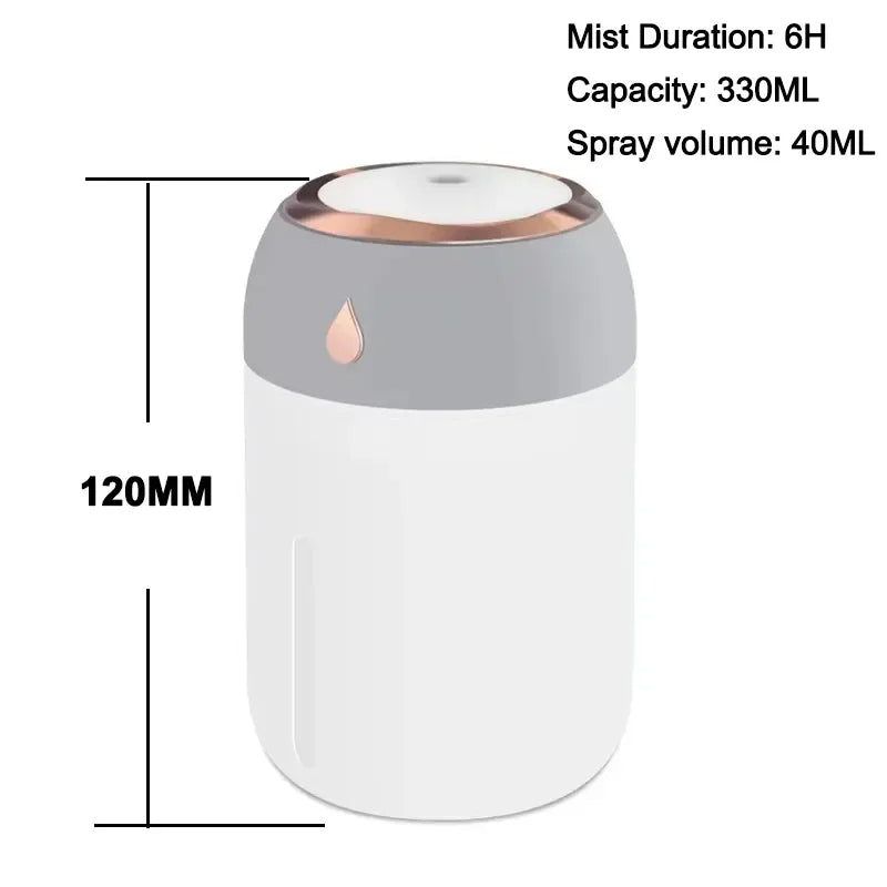 BowLift | Mini Humidifier and Aroma Diffuser with LED Light