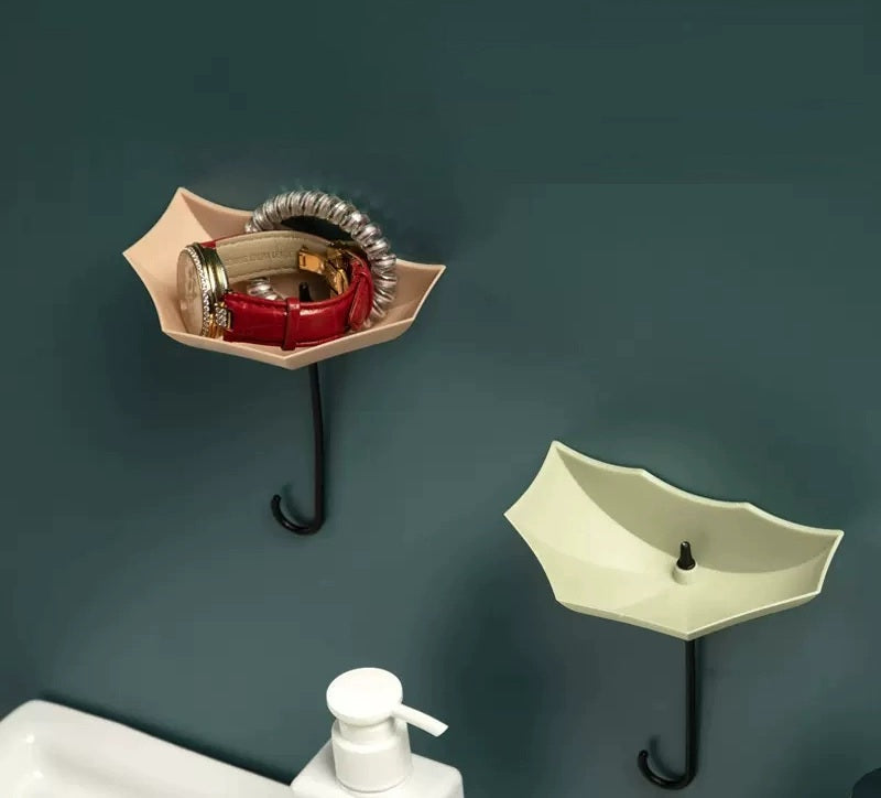 BowLift | Cute Umbrella Wall Hook - No-Drill Key & Coat Hanger