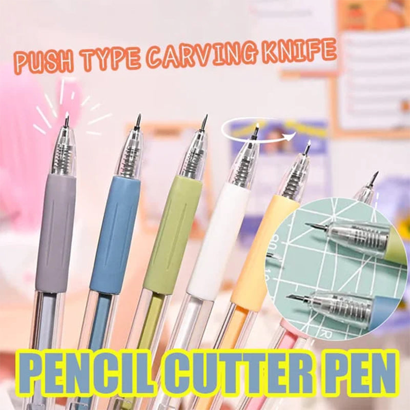 BowLift | Morandi Color Student Utility Knife Pen