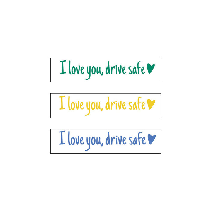 BowLift | I Love You Driving Safe Mirror Sticker