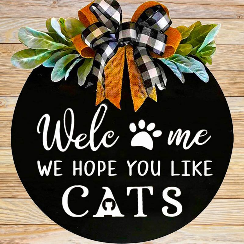 Wood Welcome Sign with Animals | Bowlift