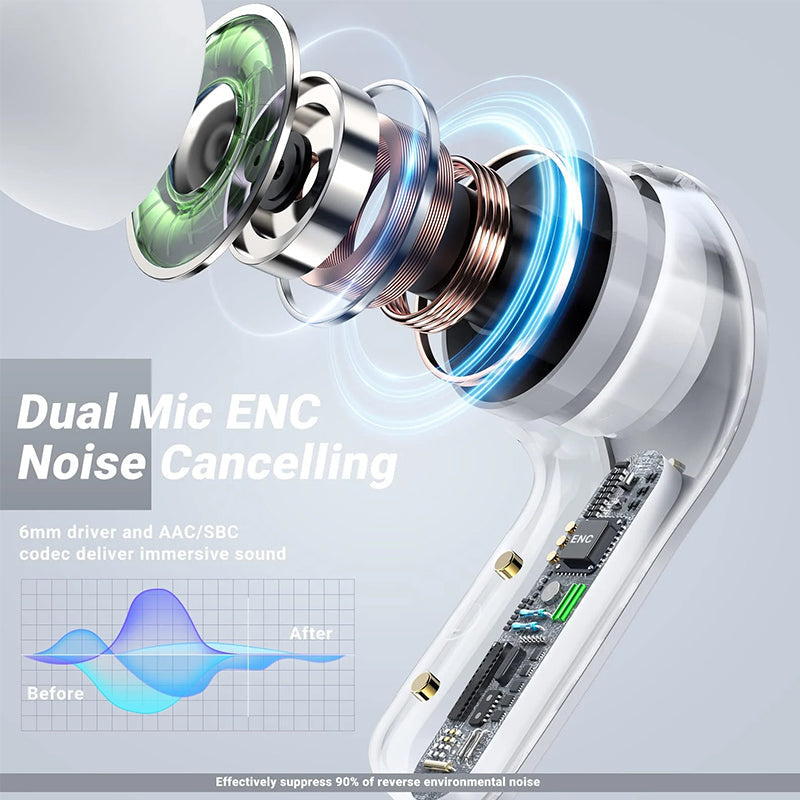 BowLift | Bluetooth Headphones with ENC Noise Canceling