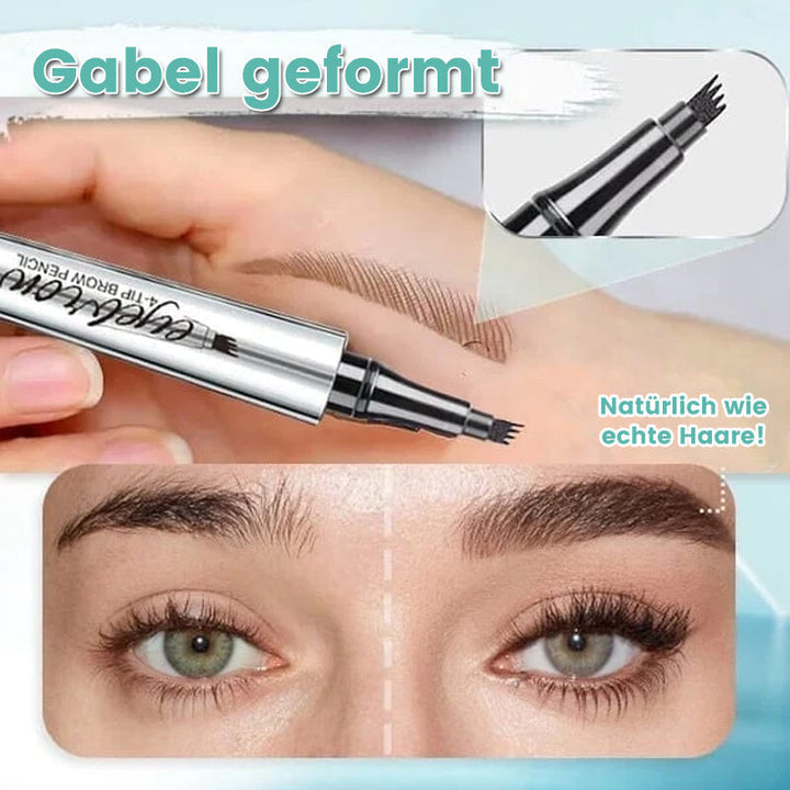BowLift | Waterproof 3D Eyebrow Pencil with 4 Fork Tips