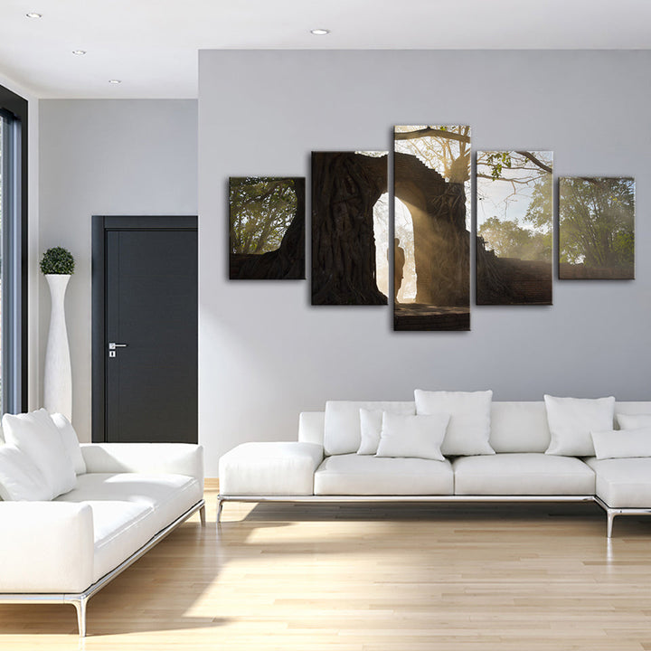 Under The Arch 5 Piece - Canvas Wall Art Painting | Bowlift