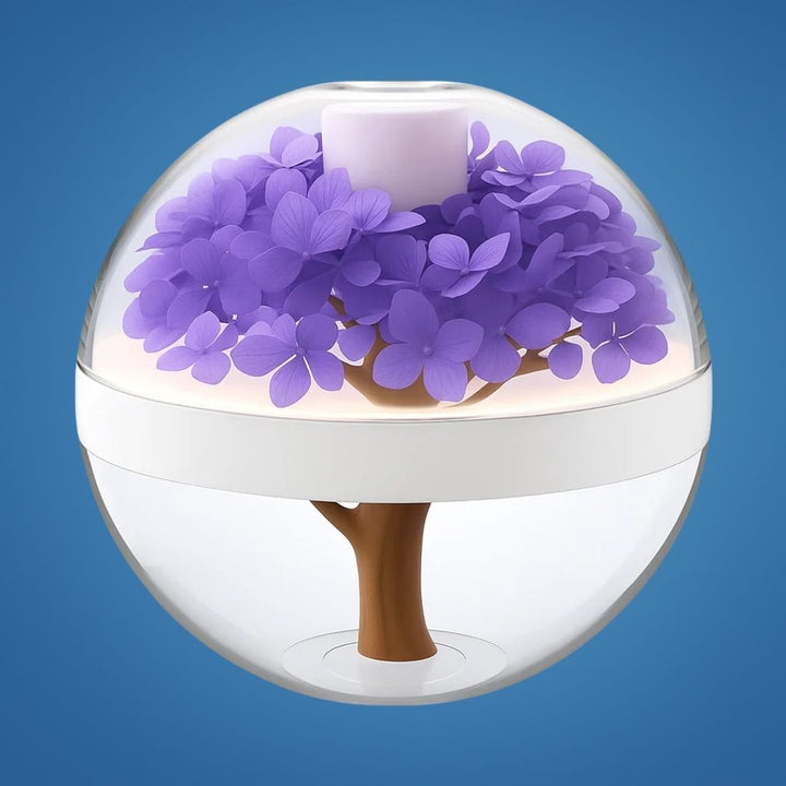 SereniGlow | Essential Oil Diffuser Humidifier – Ultrasonic Cool Mist – USB‑Rechargeable – LED Night Light for Bedroom & Nursery Bowlift