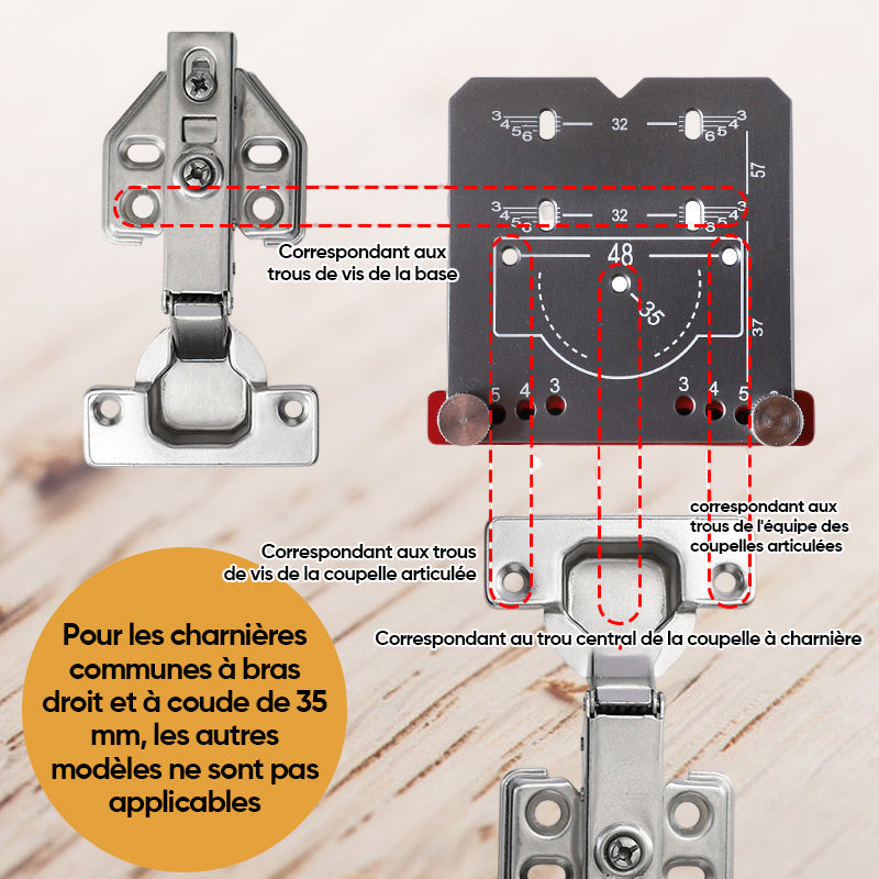 35 mm Hinge Hole Finder | Bowlift