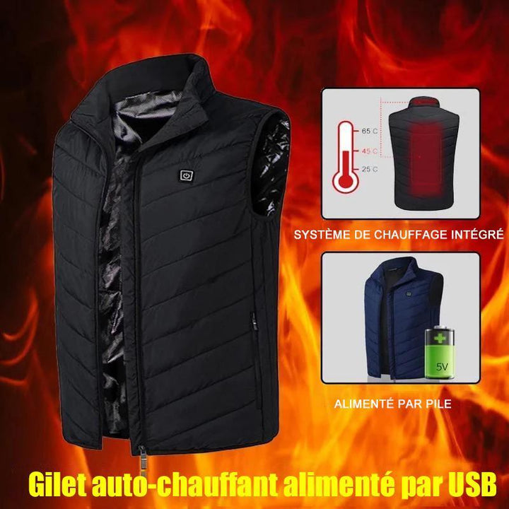 Men's heated vest insulated | Bowlift
