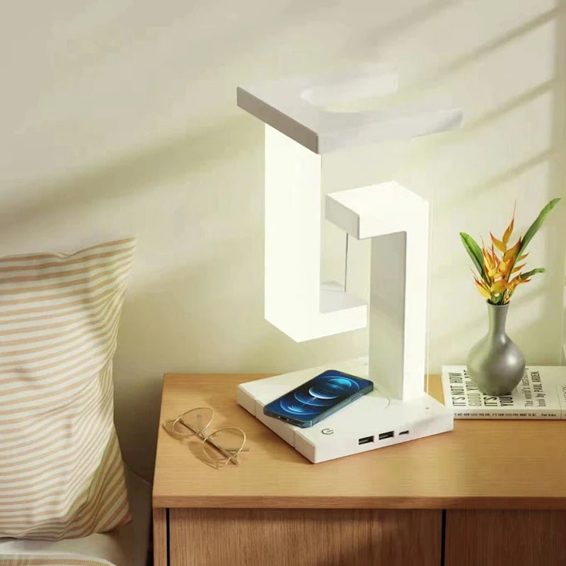 BowLift | Wireless Charger - GlowCharge - Fast Charging - Magical Atmosphere in the Room