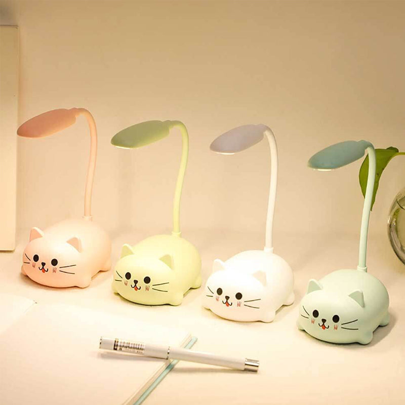 Cartoon Cat LED Desk Lamp | Bowlift