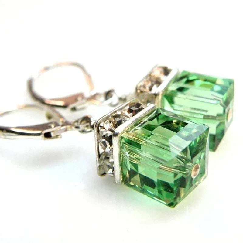 Seductive Green Peridot Earrings | Radiant Earrings for an Enchanting Look! Bowlift
