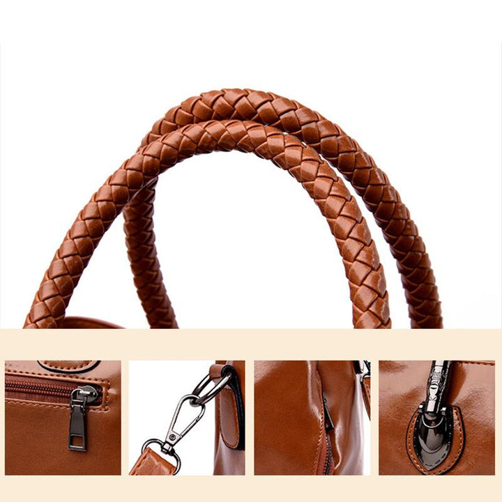 BowLift | Boston Leather Handbag for Women