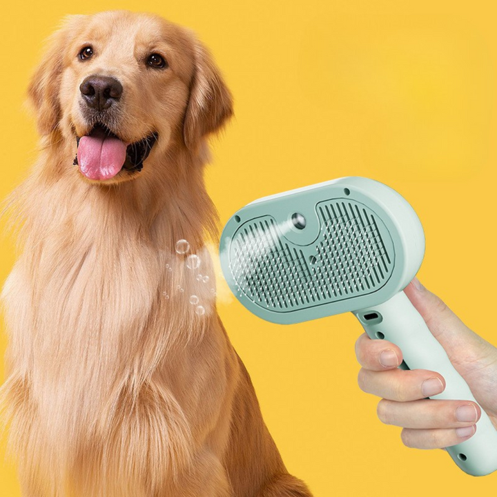 BowLift | Pet Steam Brush for Gentle Grooming Cats and Dogs