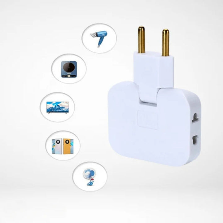 BowLift | FlexiPlug – Ultrap thin 180° rotatable power strip with multiple sockets