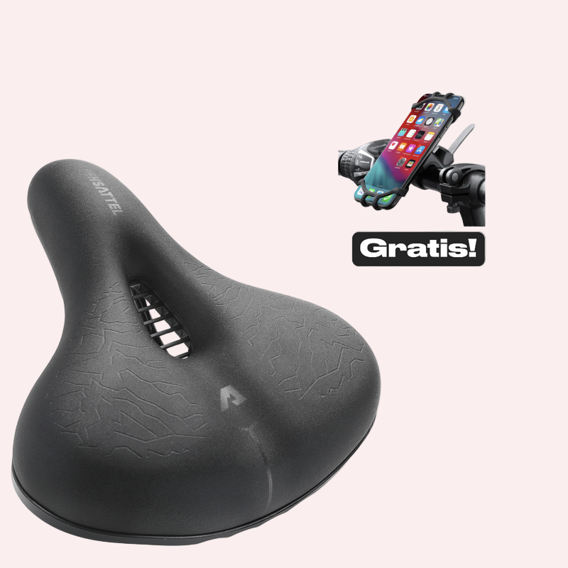 Ergonomic bicycle saddle | No more back and butt pain | Bowlift