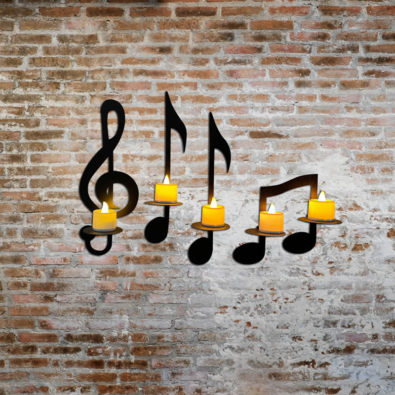 BowLift | Candle holder with music notes