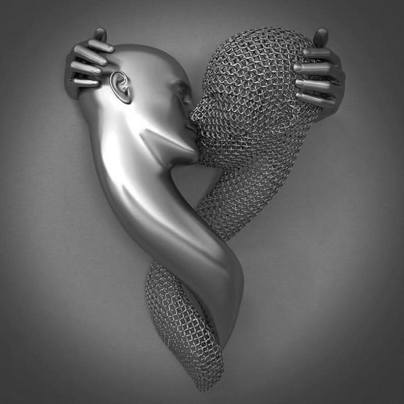 BowLift | Wall Art Painting with Love Heart and 3D Effect