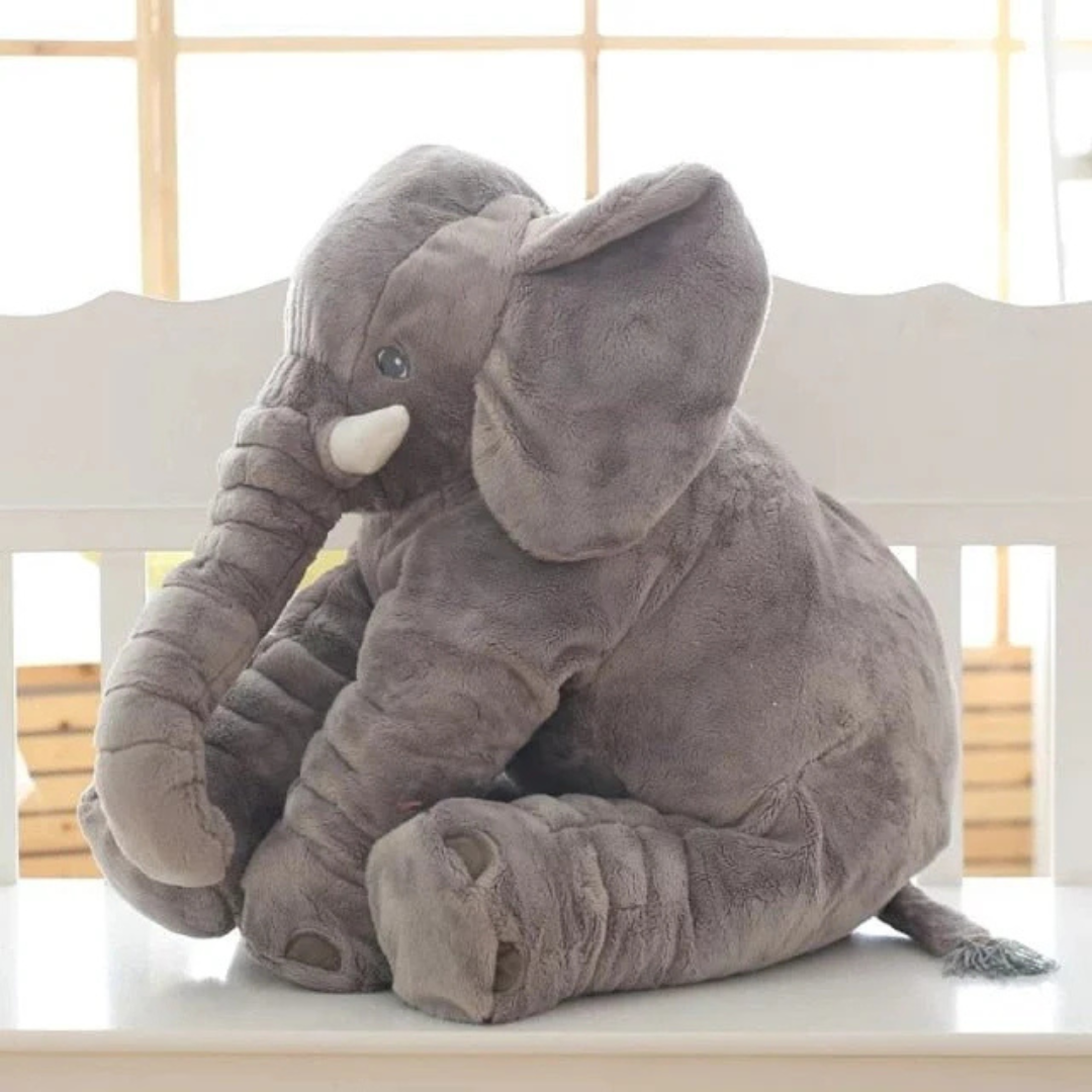BowLift | SnuggleTrunk Soft Plush Elephant Cuddle Cushion