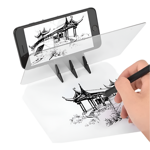 Transparent Artist Drawing Tool Bowlift