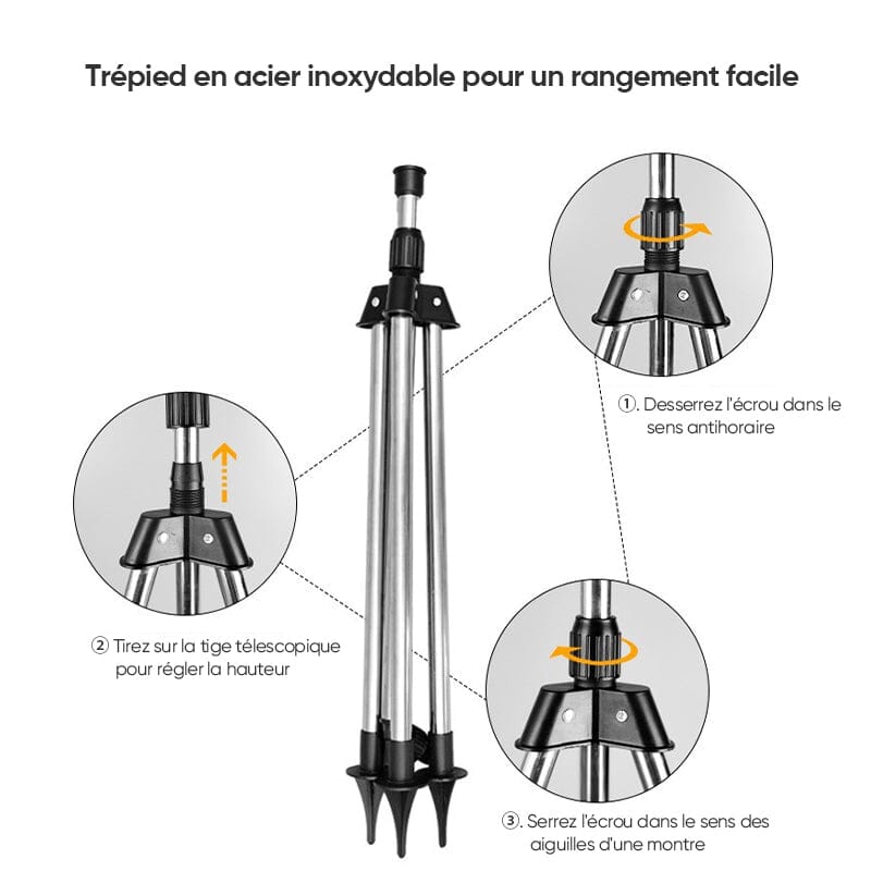 Tripod rotation compensation | Bowlift