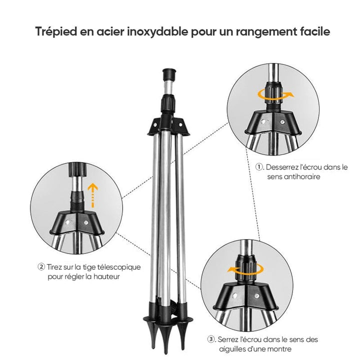 Tripod rotation compensation | Bowlift