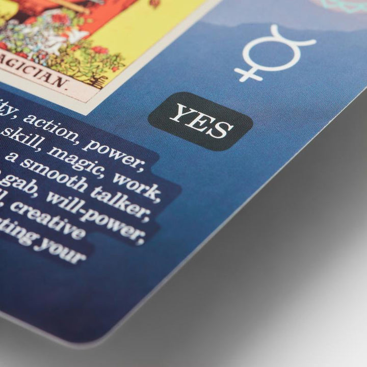 BowLift | Learning cards Tarot deck with meanings on it
