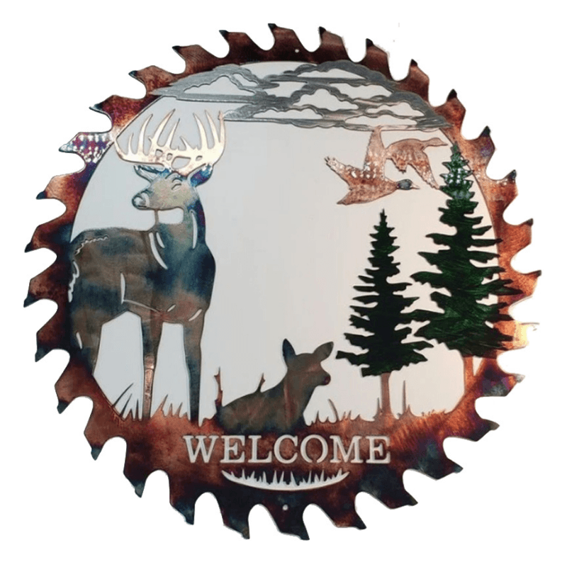 Metal wall art, laser-cut | Bowlift