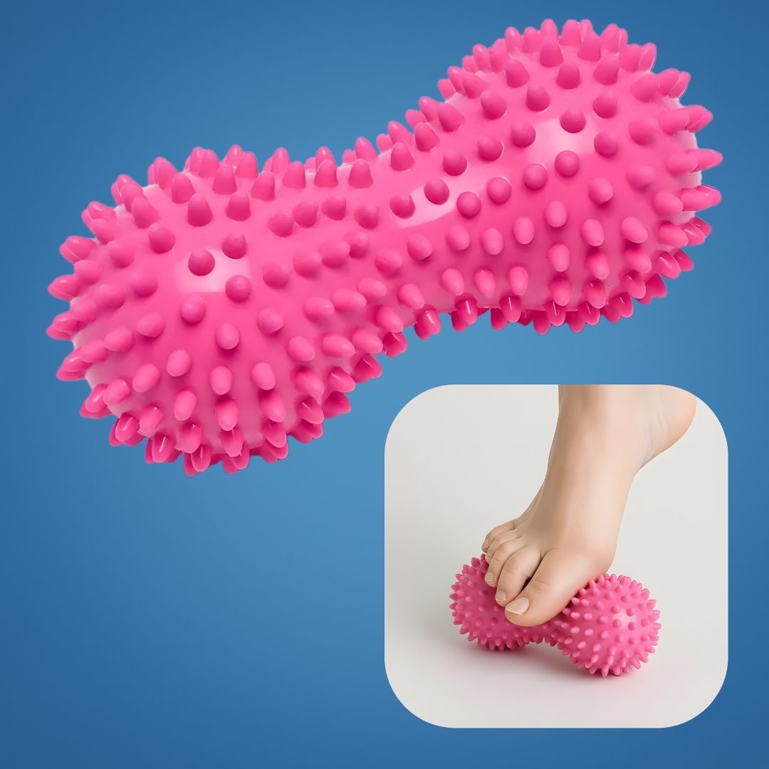 Deep Tissue Muscle Relief – Firm Spiky Dual-Ball Design – Faster Recovery for Active Lifestyle Bowlift