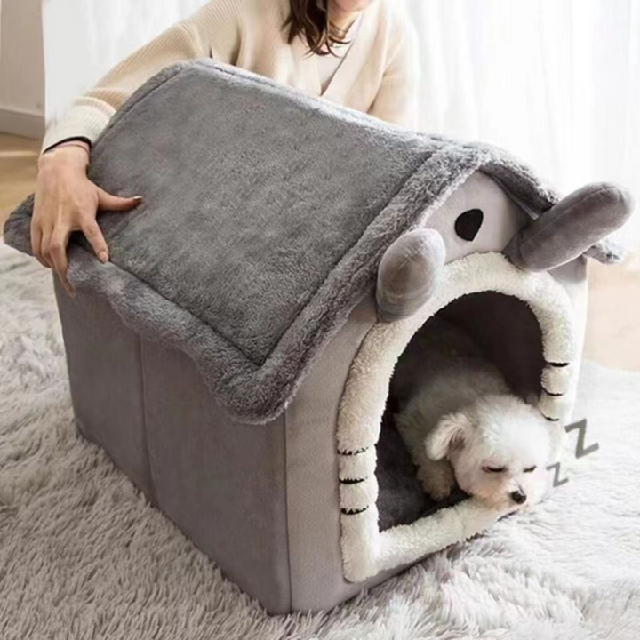 Cosy plush cat house Bowlift