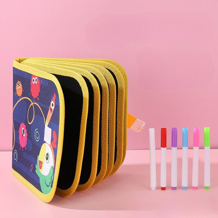 BowLift | Portable Reusable Coloring Book for Kids