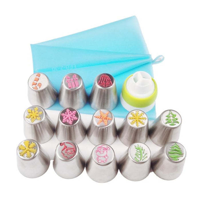 BowLift | Christmas Baking Piping Nozzle Set
