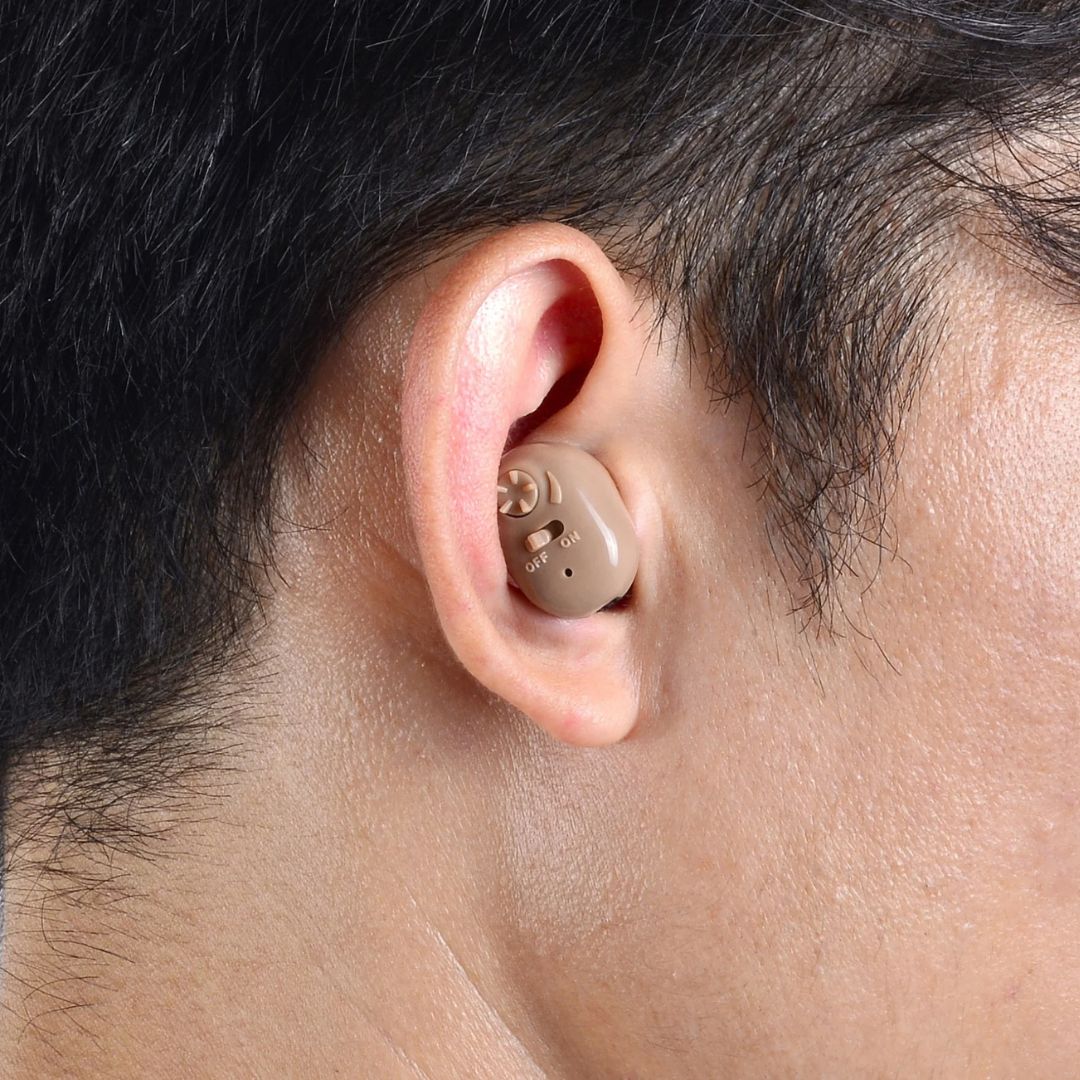 ClearHear | Rechargeable ITE Hearing Amplifier – Noise‑Reduction – Ergonomic In‑Ear Fit – Clearer Speech for Seniors in Daily Use Bowlift