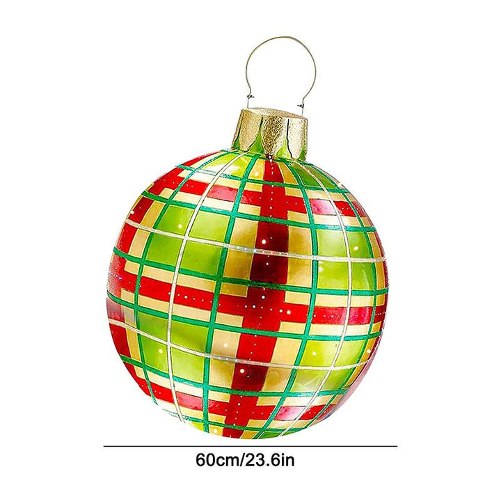 Inflatable Christmas decoration ball for outdoor use | Bowlift