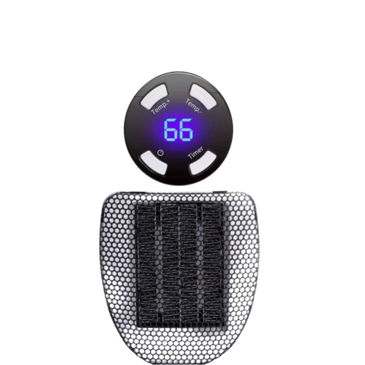 WarmFlow portable heater with adjustable thermostat Bowlift