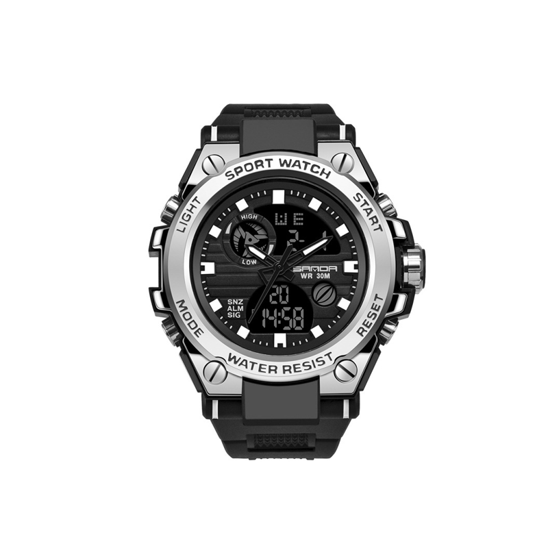 BowLift | Men's Double Display Waterproof Luminous Watch