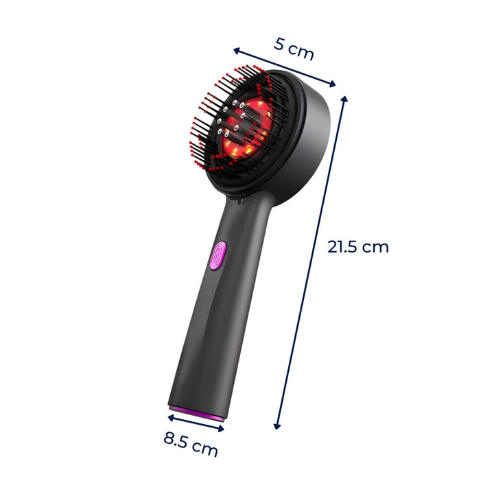 Red-Light Therapy – Rechargeable Hand-Held – Boosts Density for Thinning Hair – ThickerGrowth Bowlift