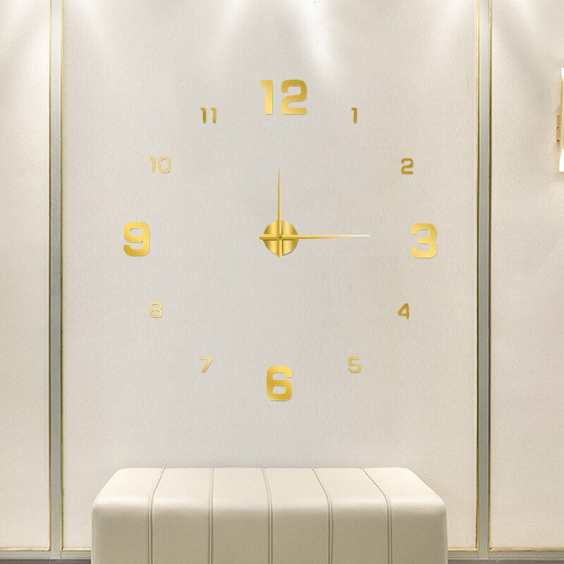 BowLift | Unique Black Wall Clock | Innovative Design, Quartz Movement & Ideal for Home Decor