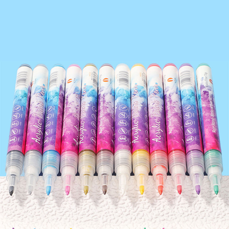 BowLift | 12-color ultra-thin curved nail pencil