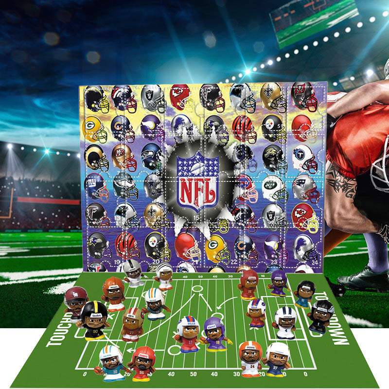 BowLift | TouchdownBox – NFL Adventskalender 2025 met 24 Verrassingen