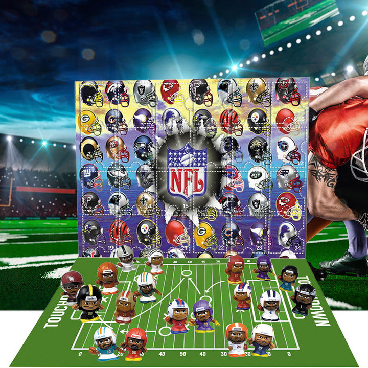 BowLift | TouchdownBox – NFL Adventskalender 2025 met 24 Verrassingen