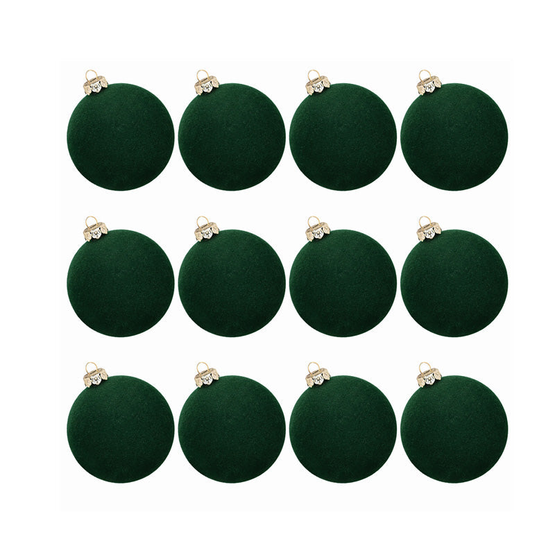 BowLift | Velvet Christmas Ornaments. 12 pcs
