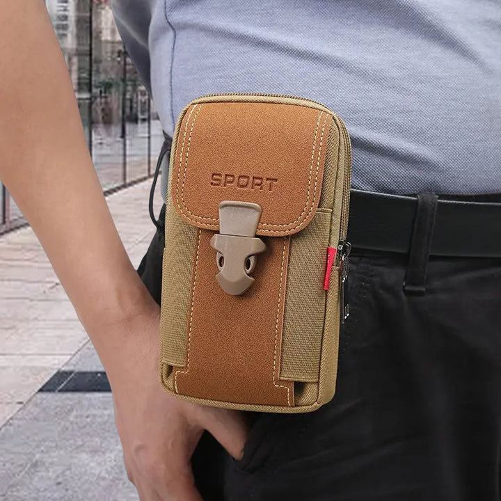 Multifunctional belt phone pouch for men | Bowlift