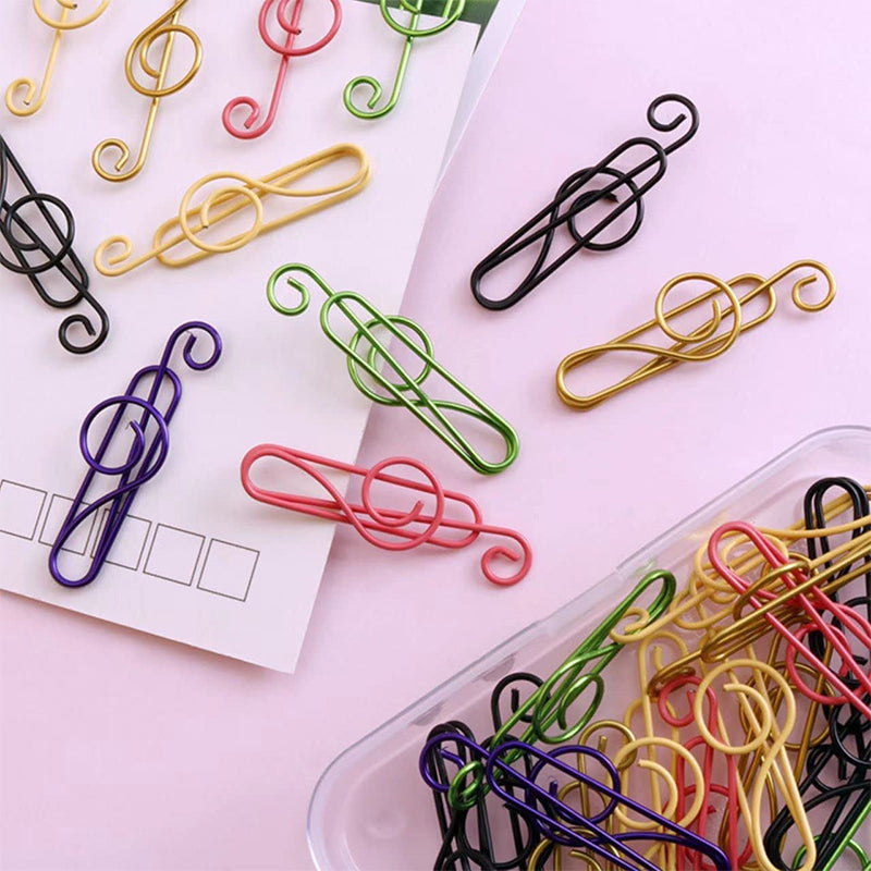 BowLift | Music Multicolored Paperclips made of Metal